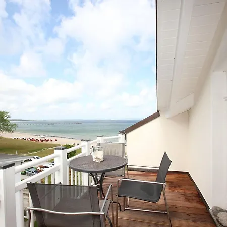 Strandeck Fewo8 - Strandnah, Meerblick, Balkon Apartment Binz